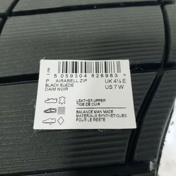 Clarks Collection Women's Size 7 W Airabell Suede Wedge Ankle Bootie Black NEW - Picture 9 of 13